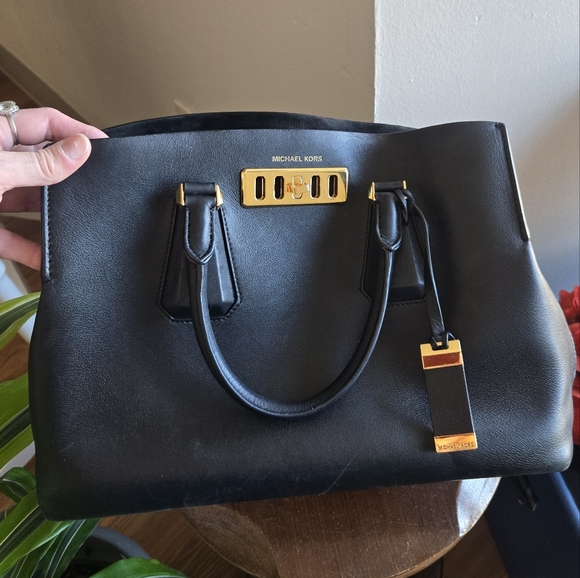 Michael Kors Collection 2 Way Tote/ Stachel - Picture 1 of 13